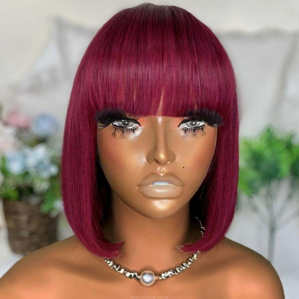 Bob fringe wigs