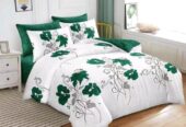4pcs duvet 6*6 with 1bedsheet , 1 duvet and 2pillowcases