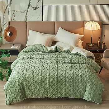 4pcs fleece duvet king size