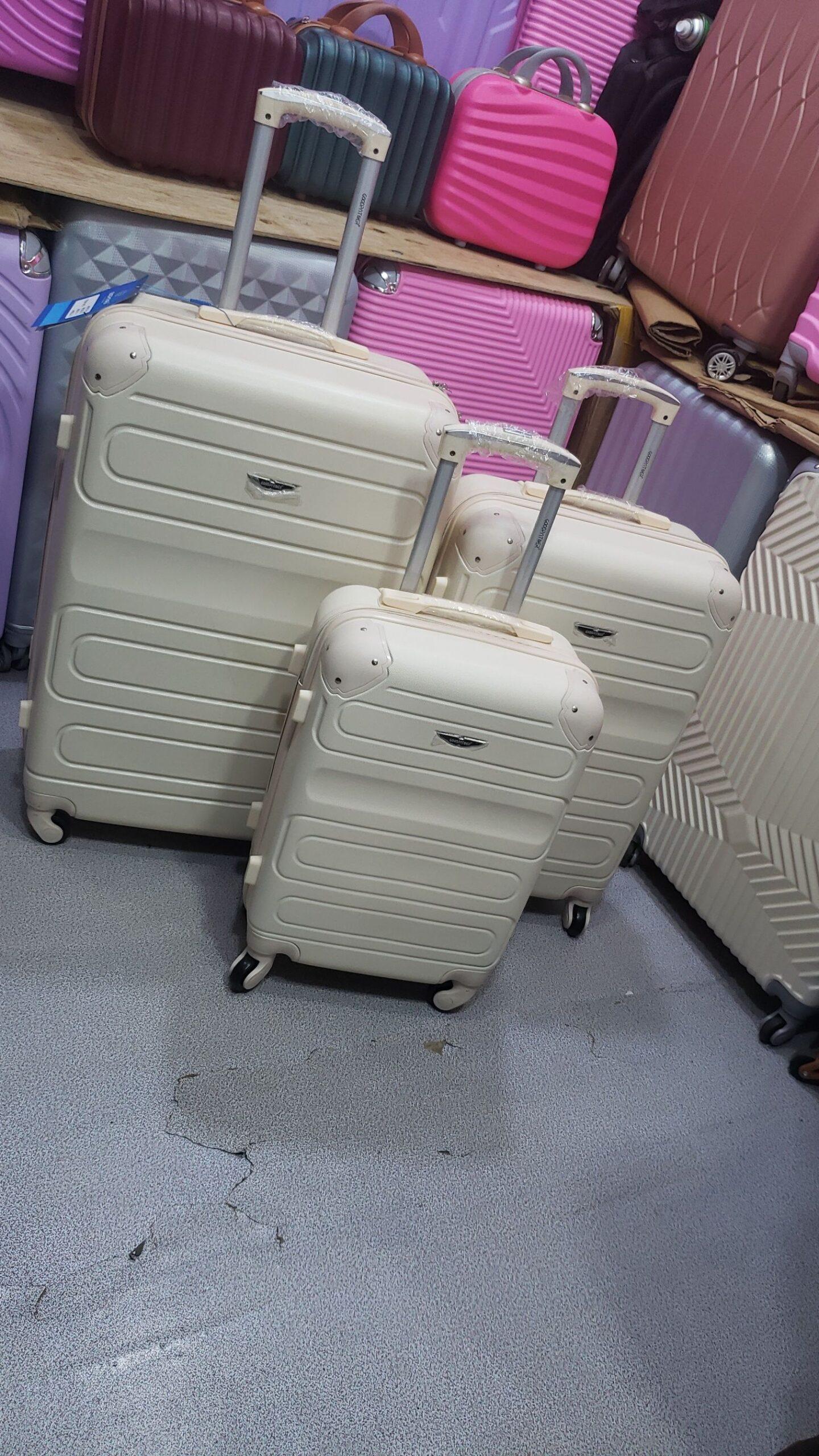 Suitcases and school bags available
