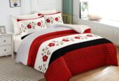 4pcs 6*6 duvet 6*6 with 2pillowcases, 1bedsheet and 1duvet