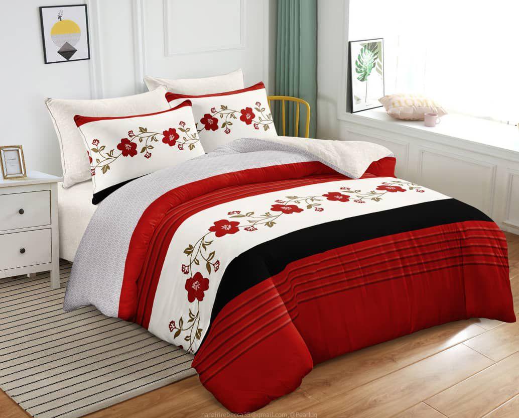 4pcs 6*6 duvet 6*6 with 2pillowcases, 1bedsheet and 1duvet