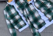 Unisex checked shirts
