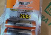 Mp powerful rechargeable batteries both AA¹