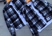 Unisex checked shirts