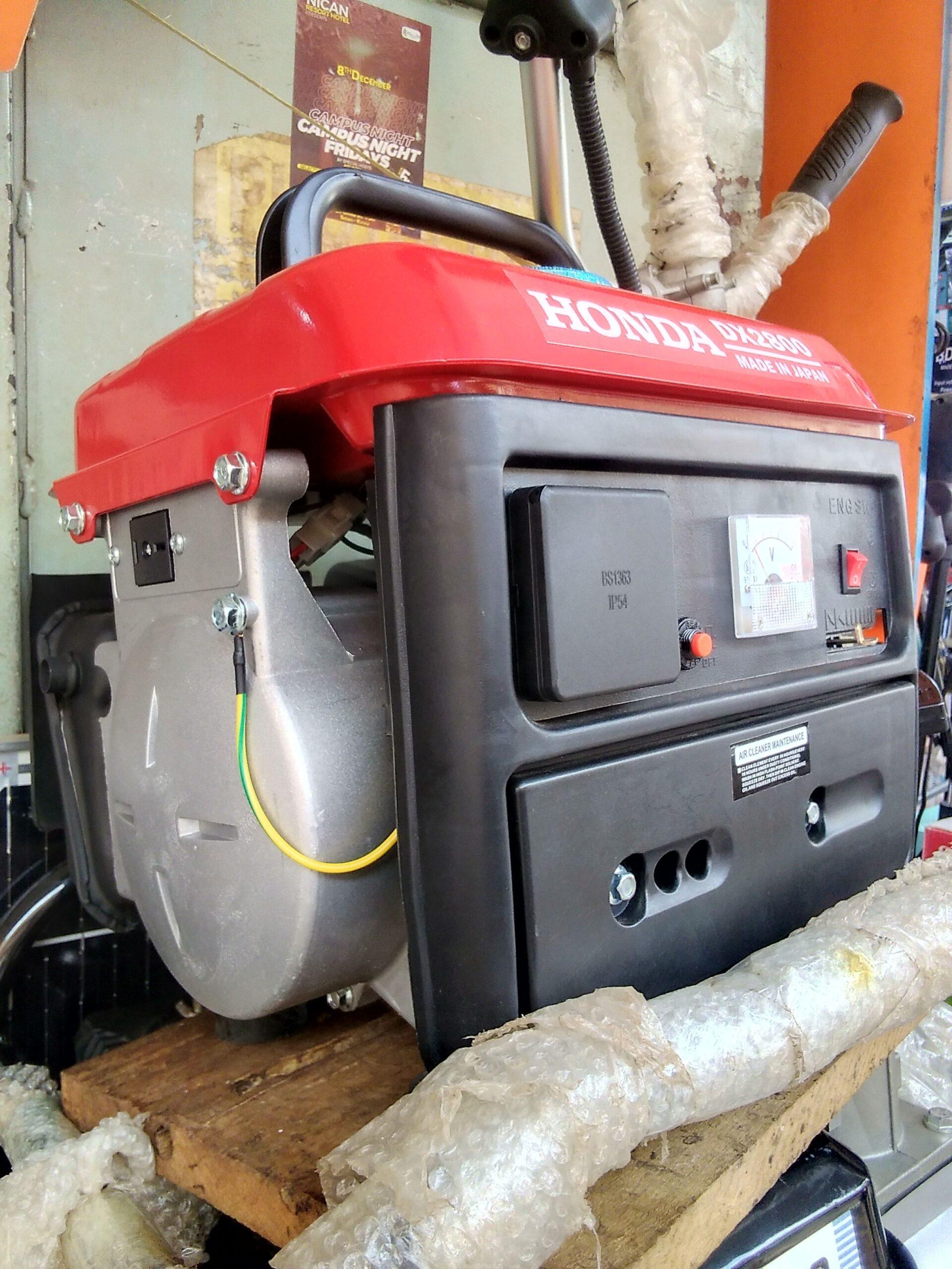Honda 2 stroke portable petrol generator