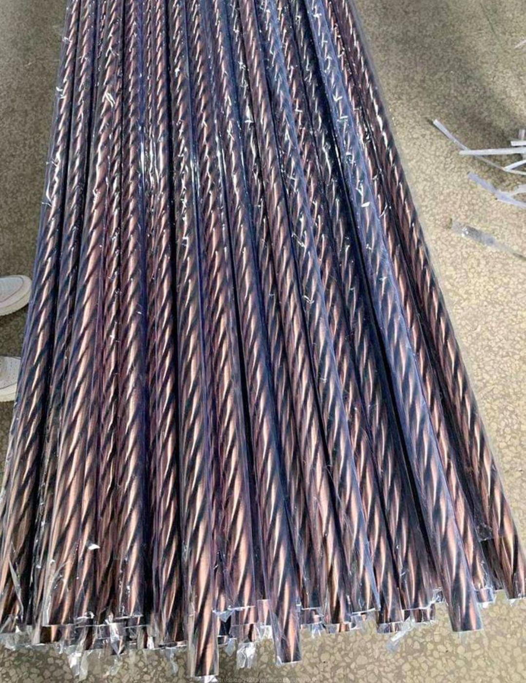 Metallic Curtain Rods
