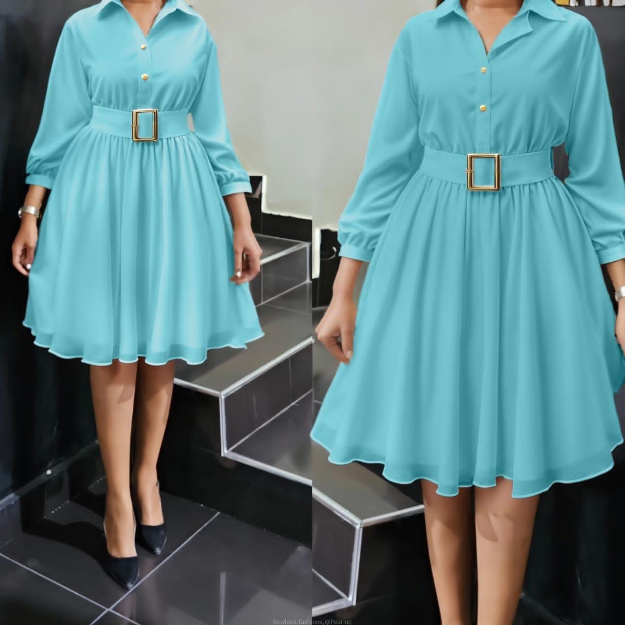 Classy round dresses