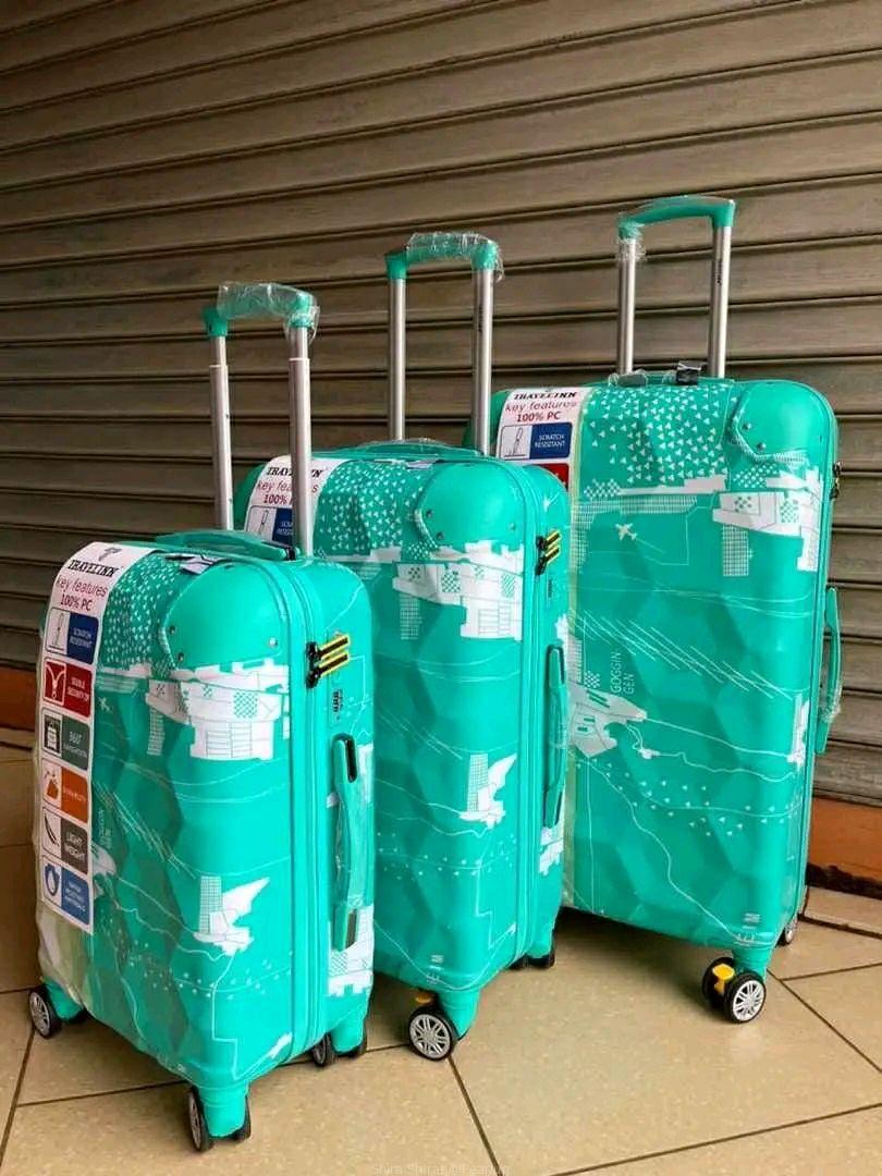 Suitcases and school bags available