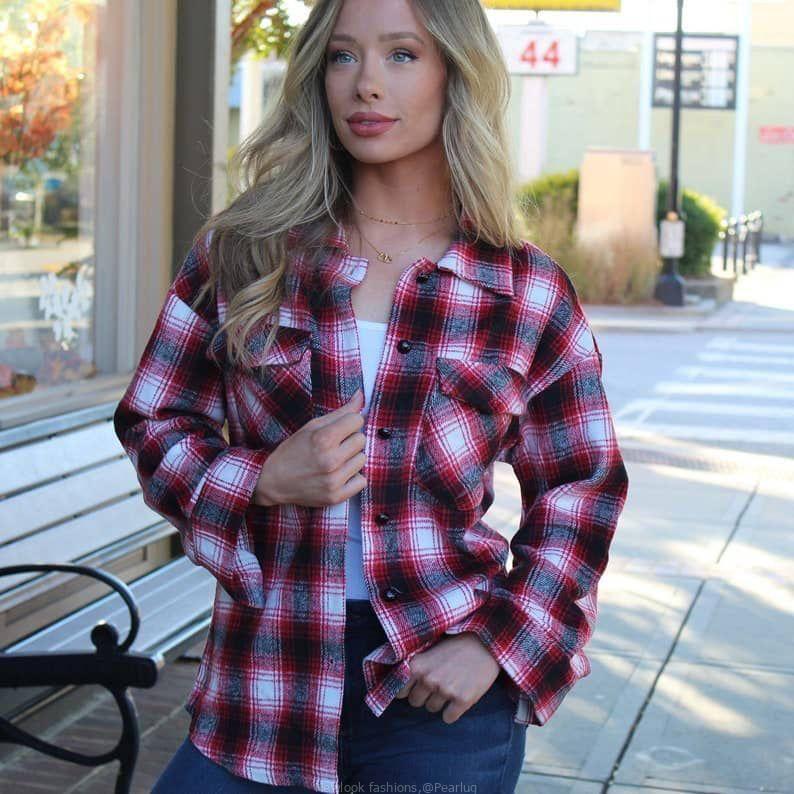 Unisex checked shirts