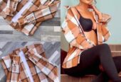 Unisex checked shirts