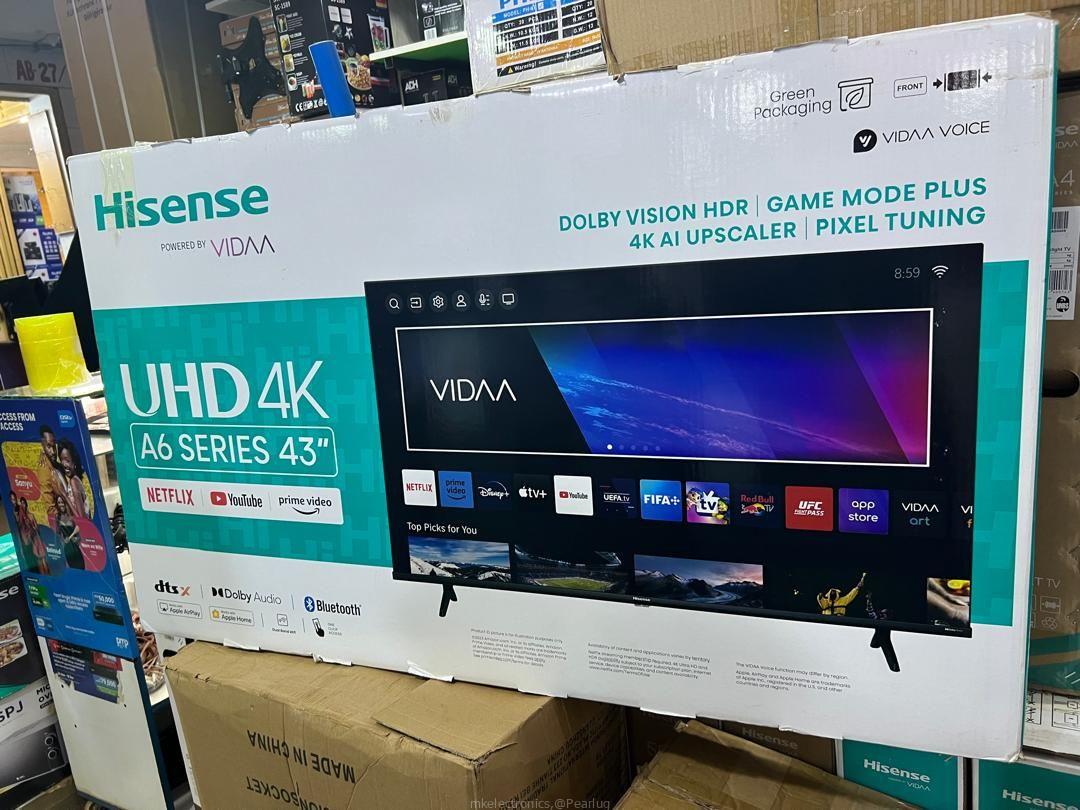 HISENSE A6 SERIES 43INCHES TV