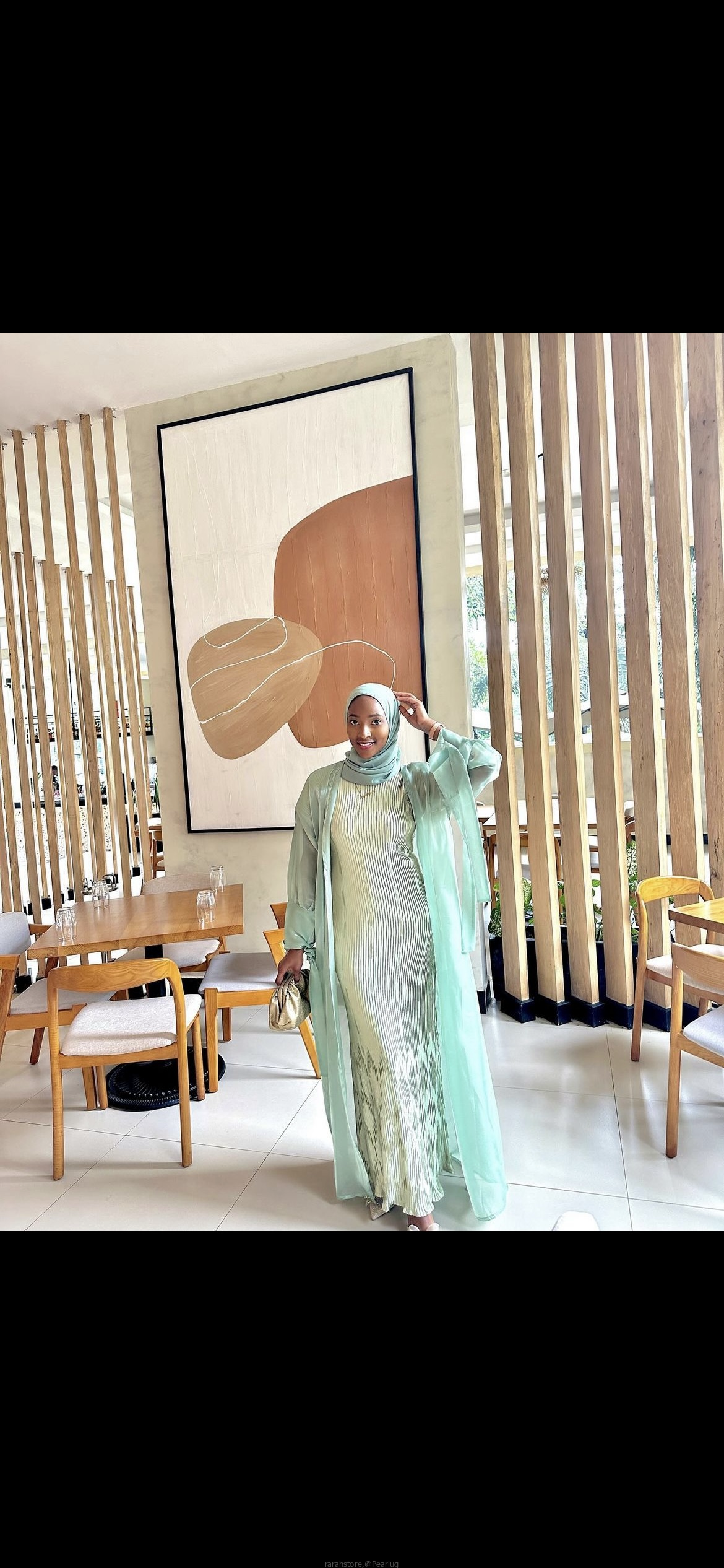 Two piece Abaya