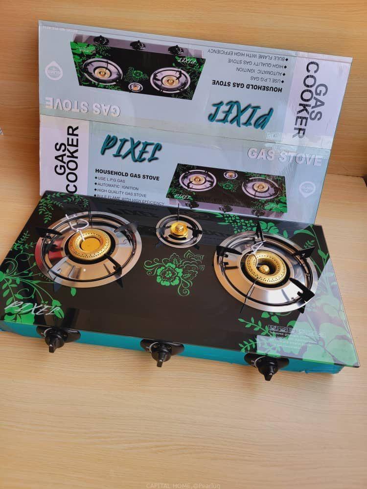 Tripple gas plate