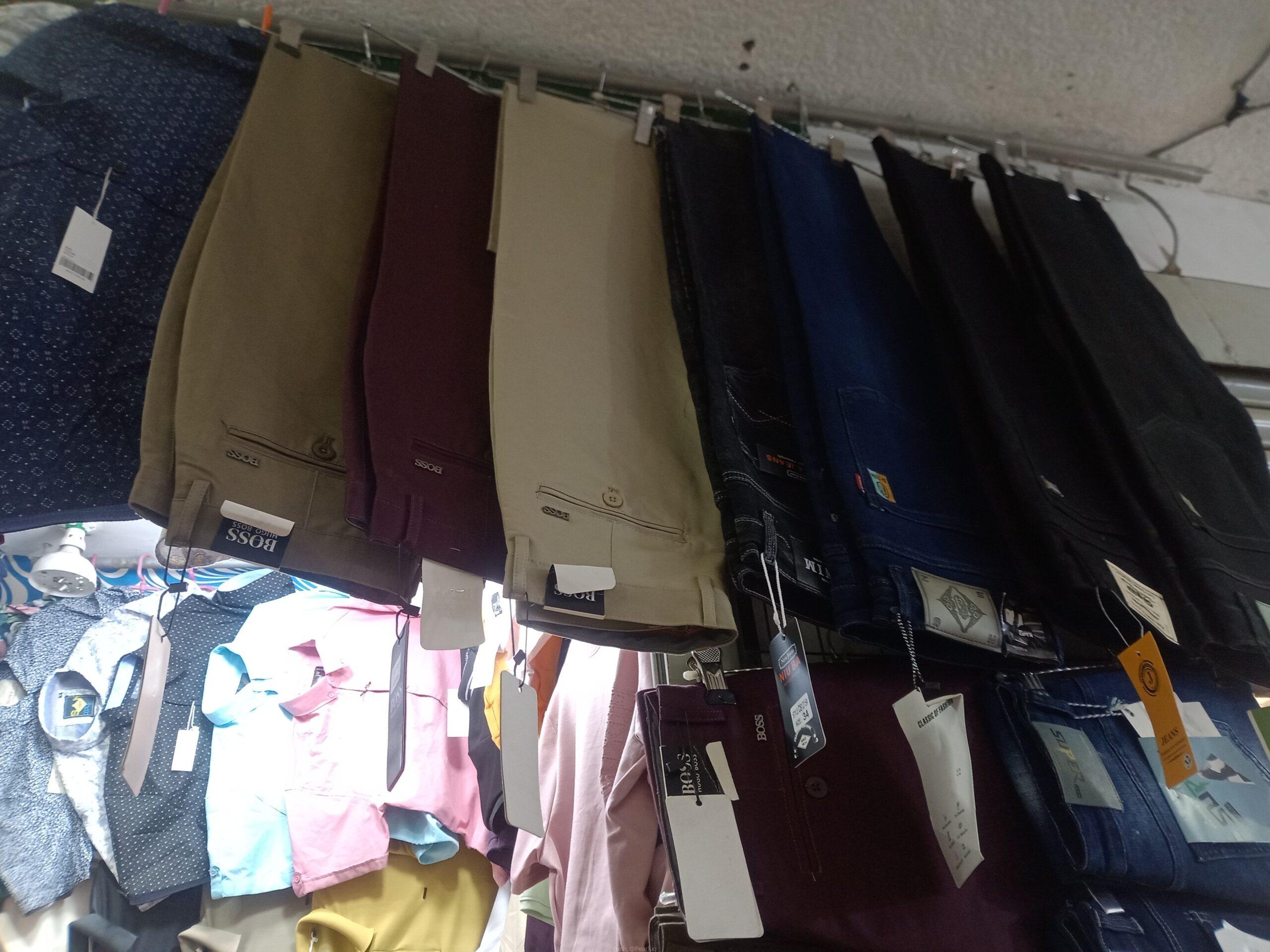 Clothes for sell at french plaza room f40 find us on 0785276641