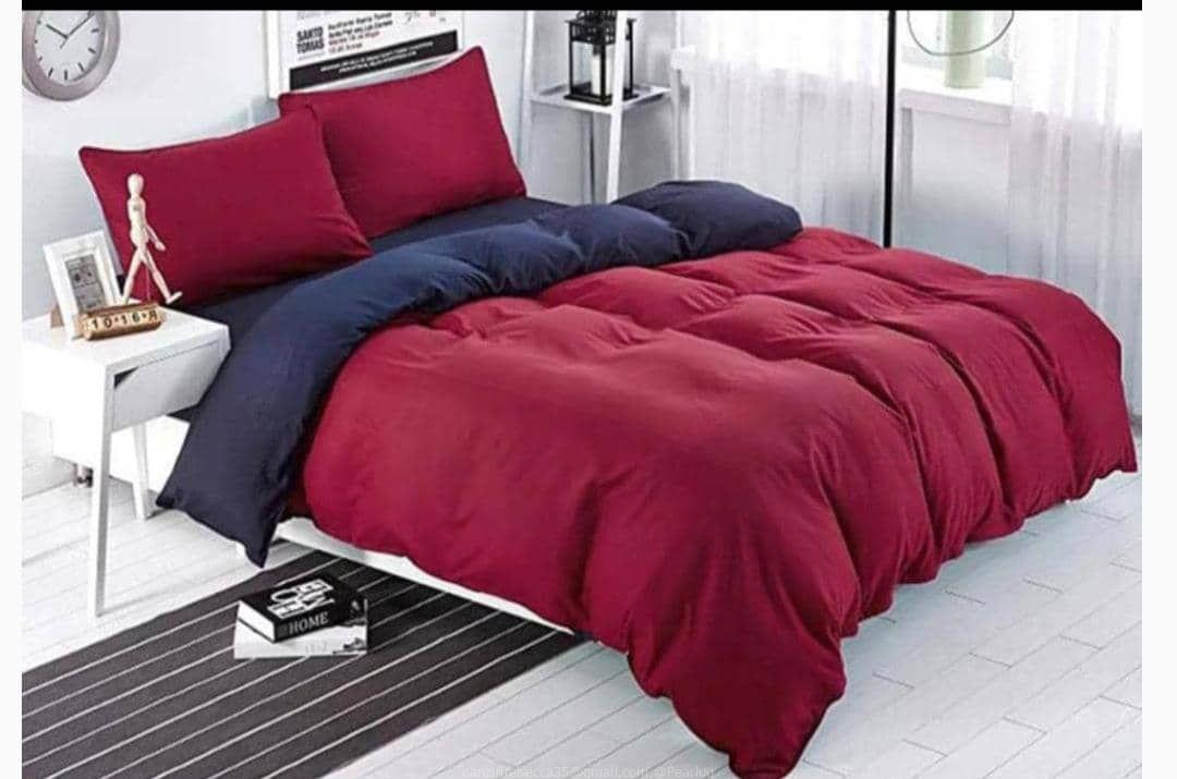 6pcs duvet king size has 4pillowcases, 1bedsheet and 1duvet