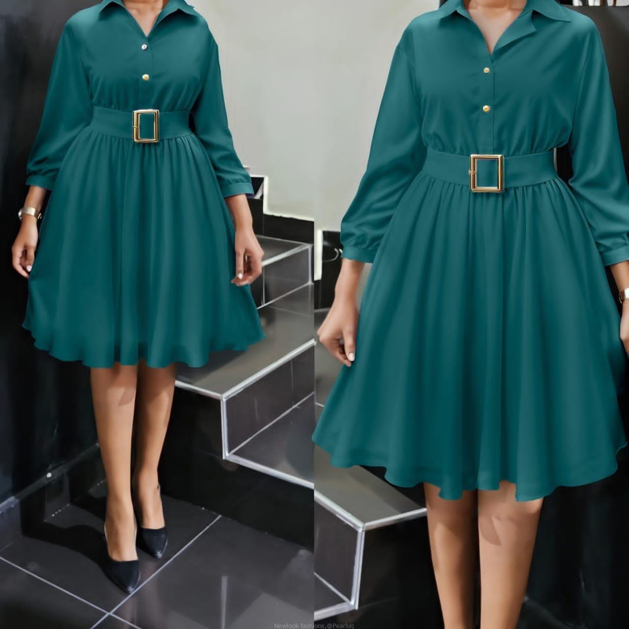 Classy round dresses