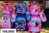 Suitcases and school bags available