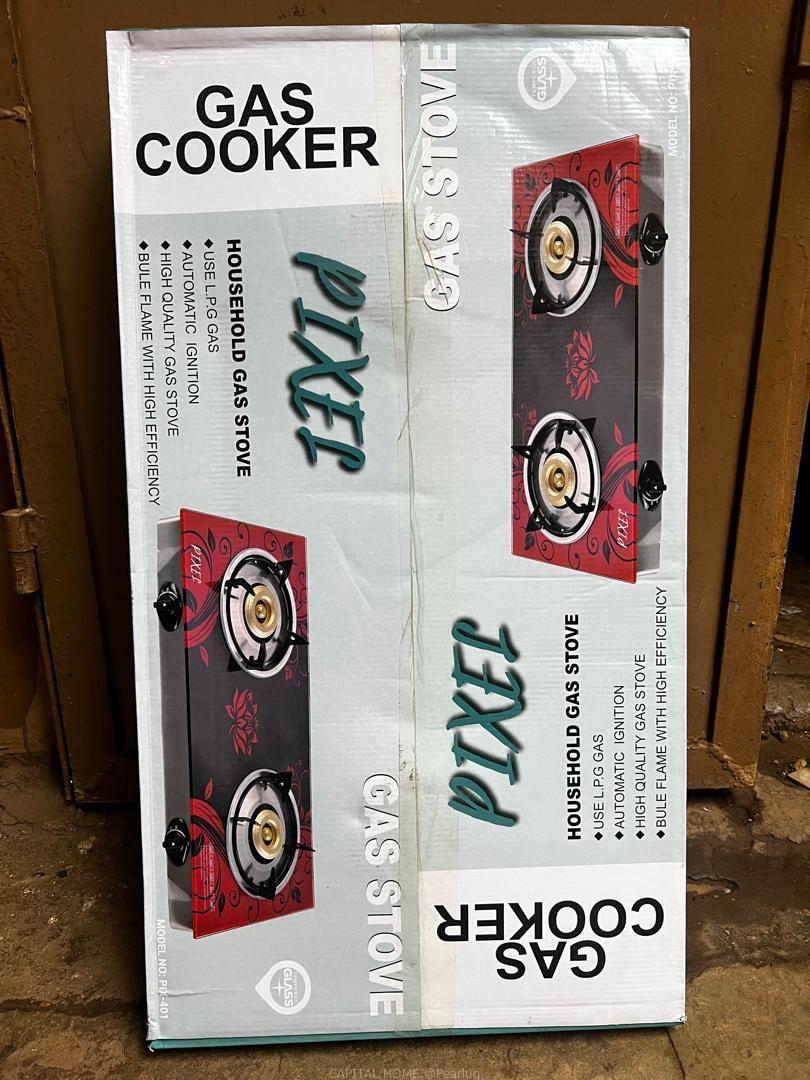 Double gas plate
