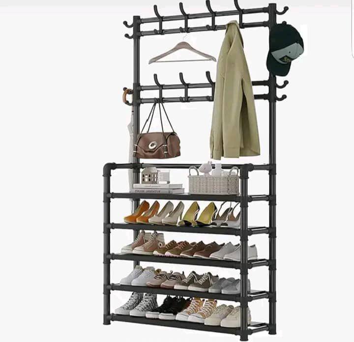 Shoe ruck metallic 5layres