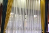 Plain curtains,floral curtains
