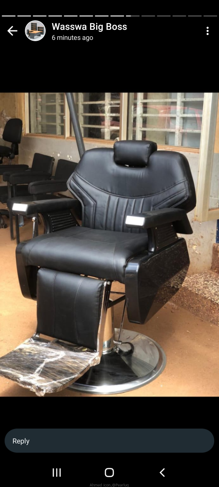 Barber chair
