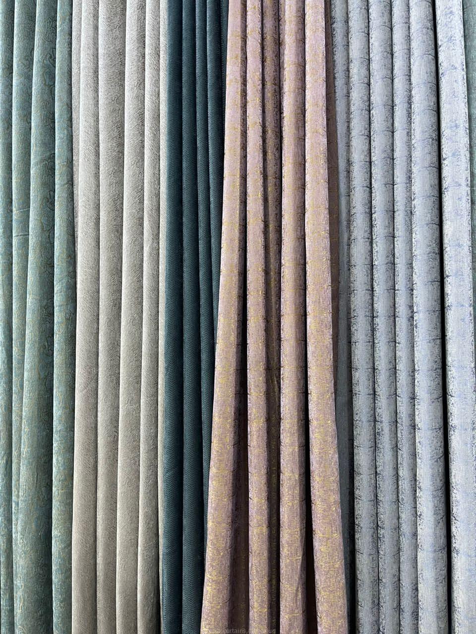 Heavy curtains and nets