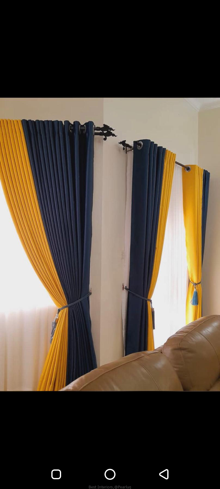 Modern curtains