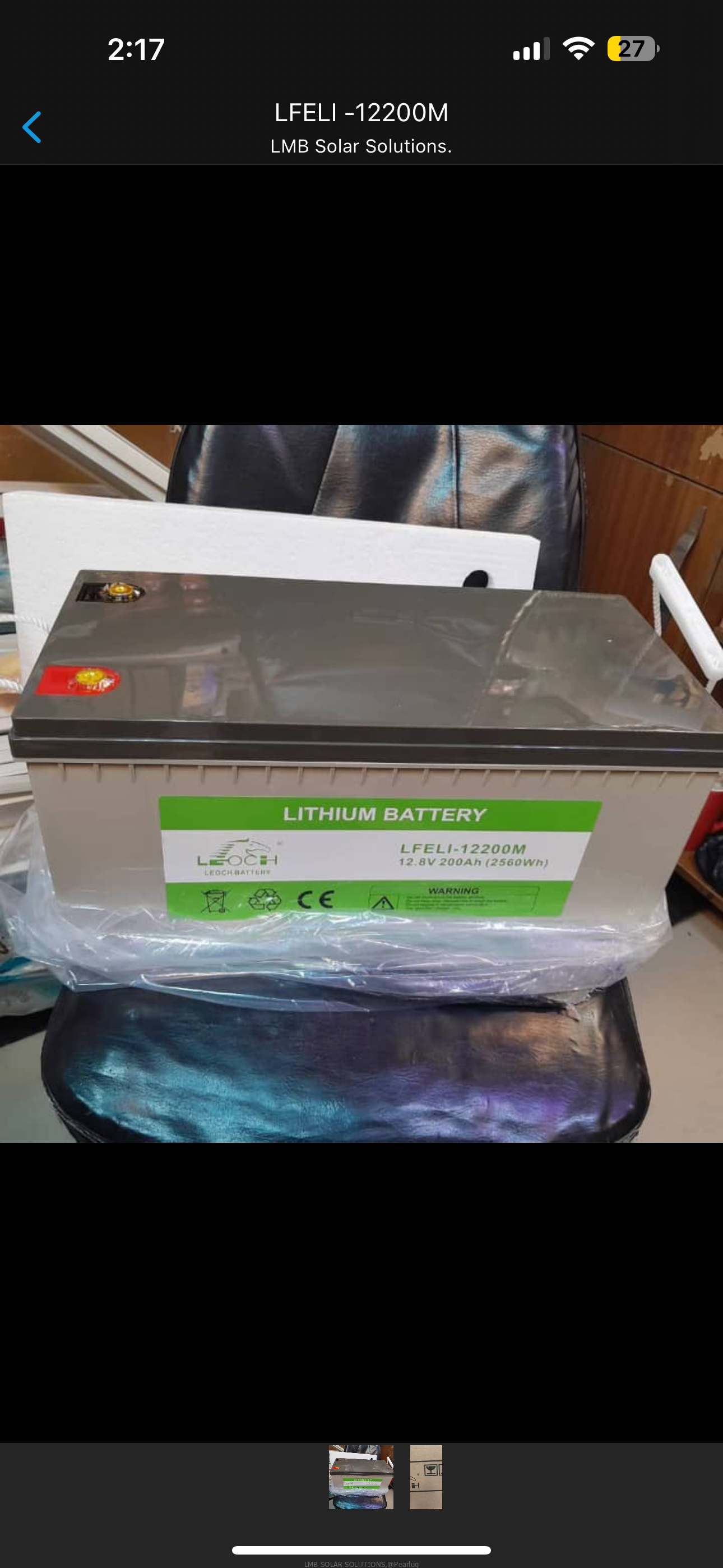 Lithium ion Battery 200Ah