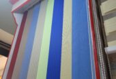 Curtains, office blinds, nets, curtain rods