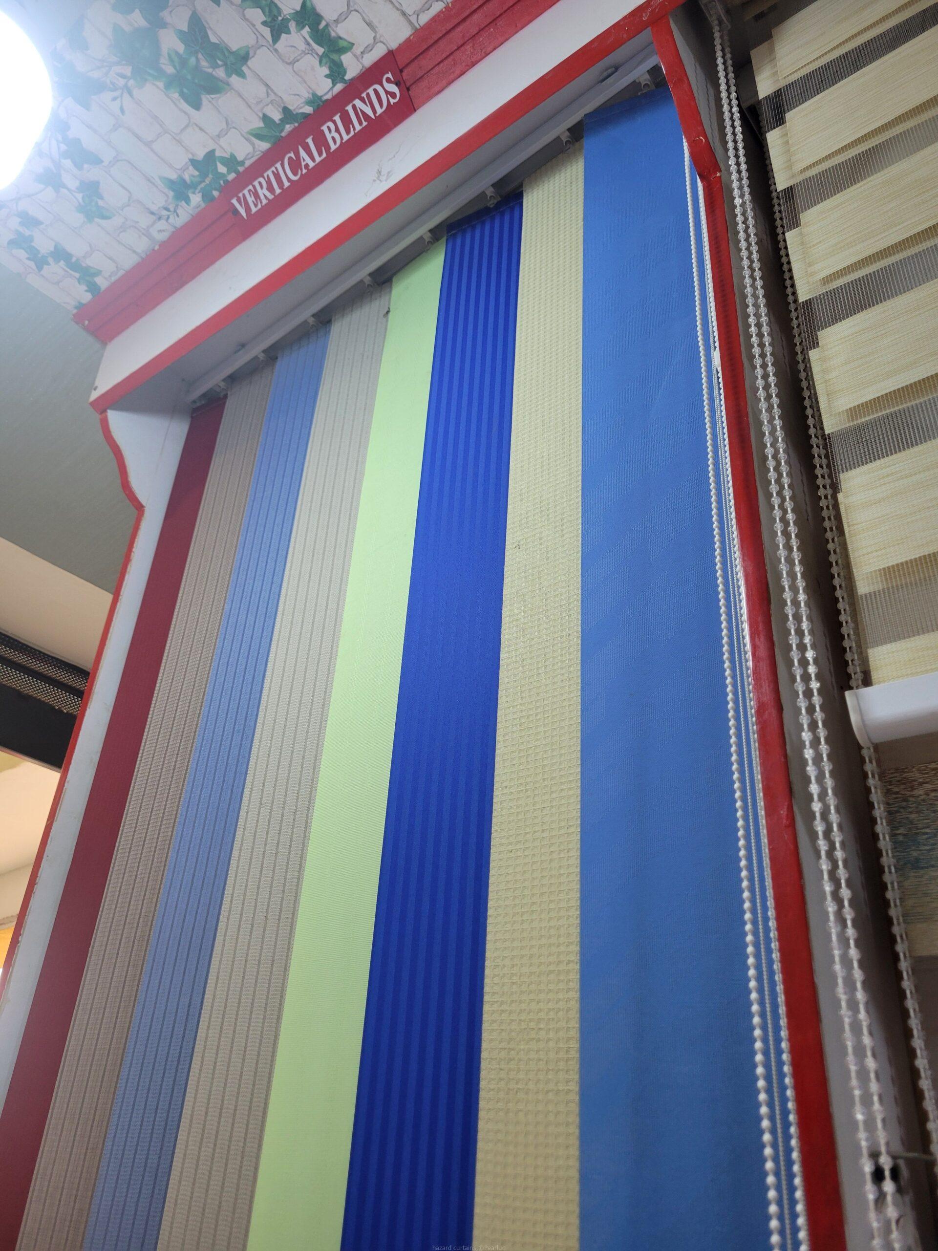 Curtains, office blinds, nets, curtain rods