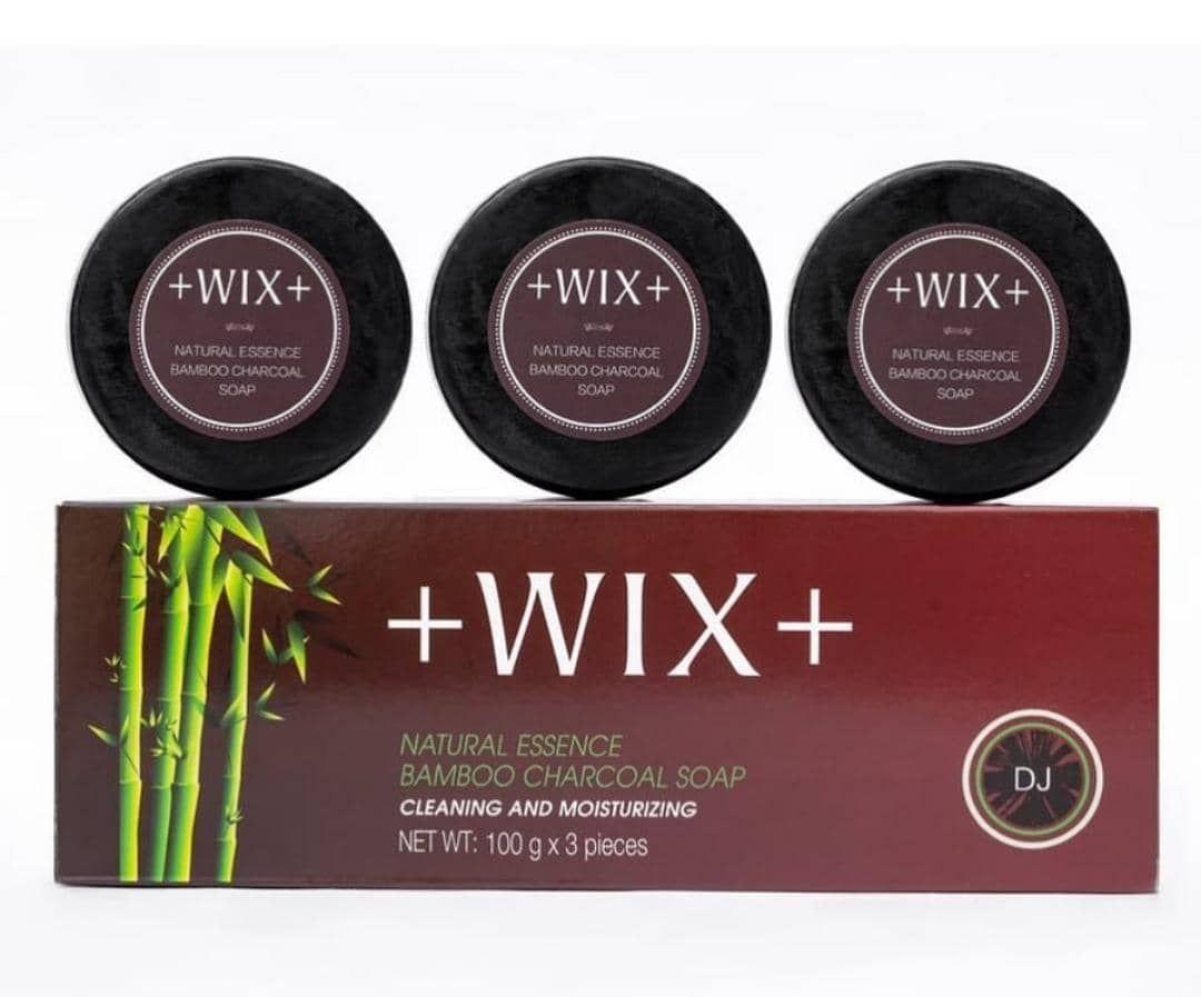 +wix+ natural essence bamboo charcoal soap