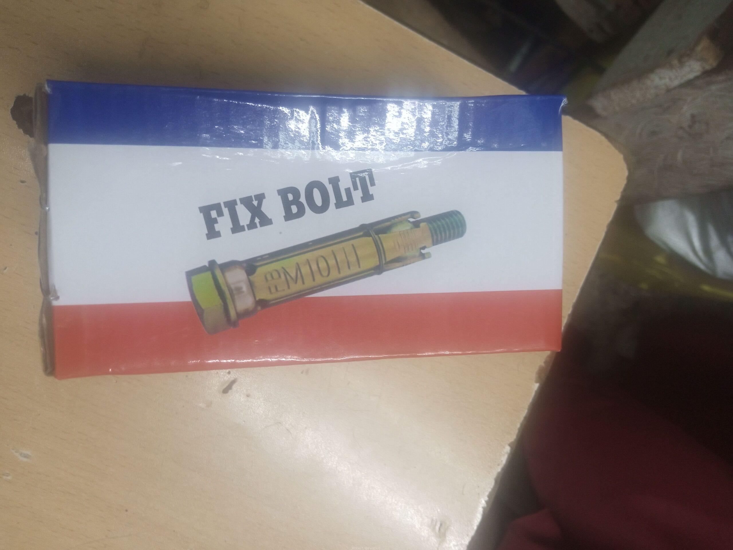 Expansion bolts