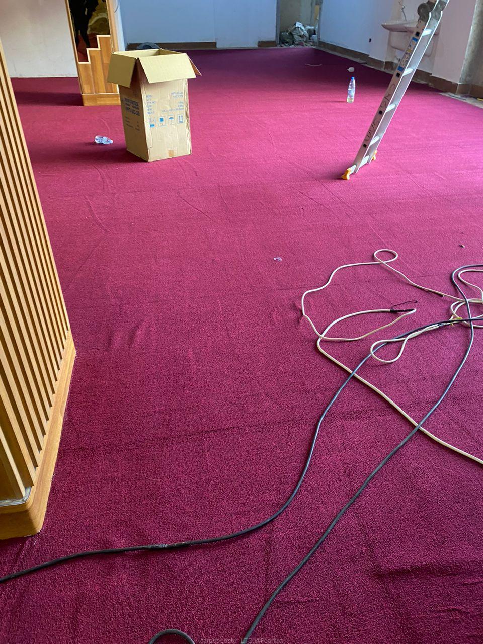 Woolen office carpets