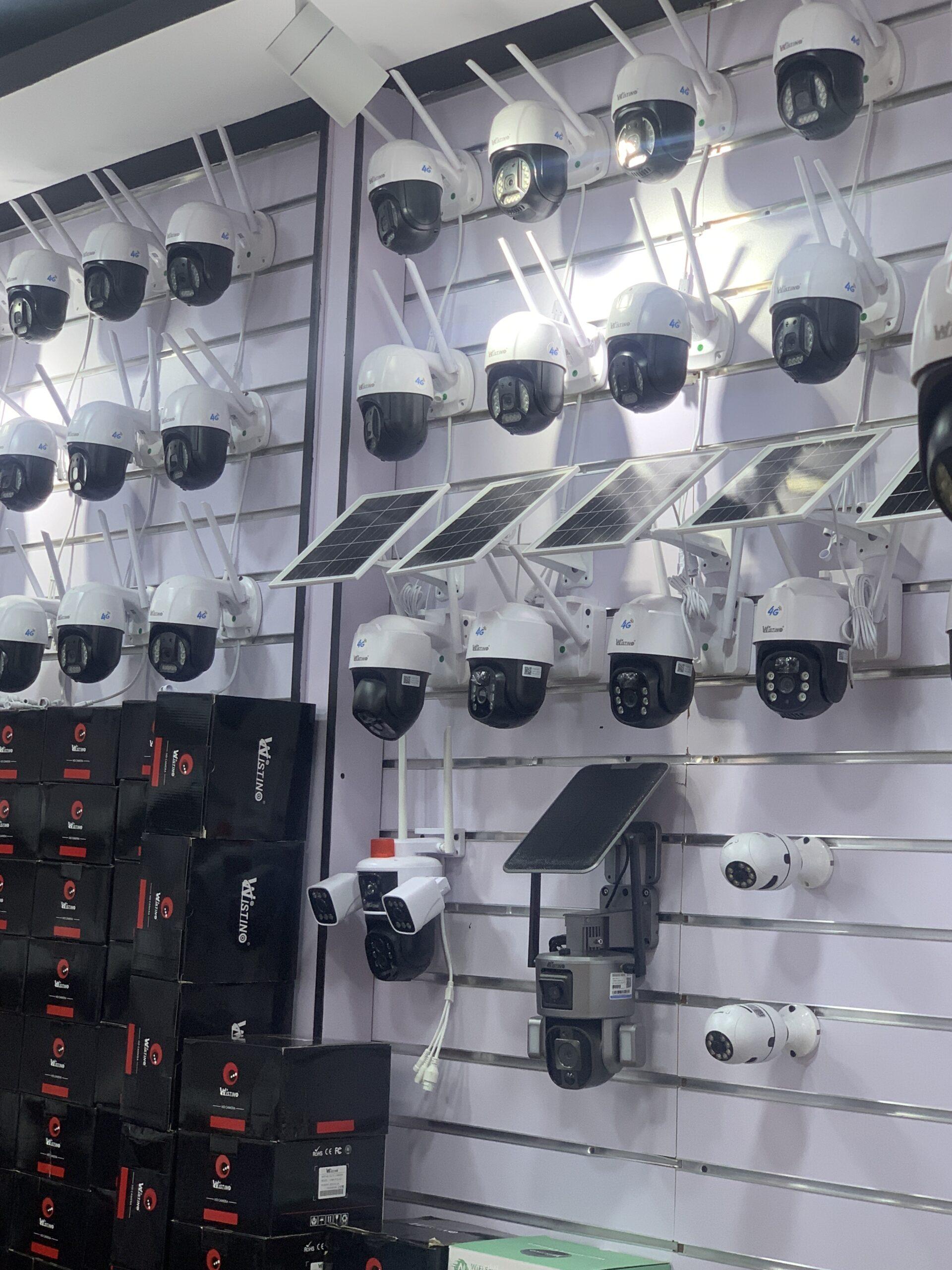 Solar security cameras Ai