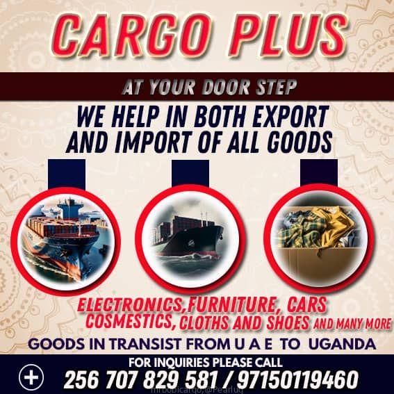 Mr Bobi Cargo transportation service From Dubai UAE to Uganda