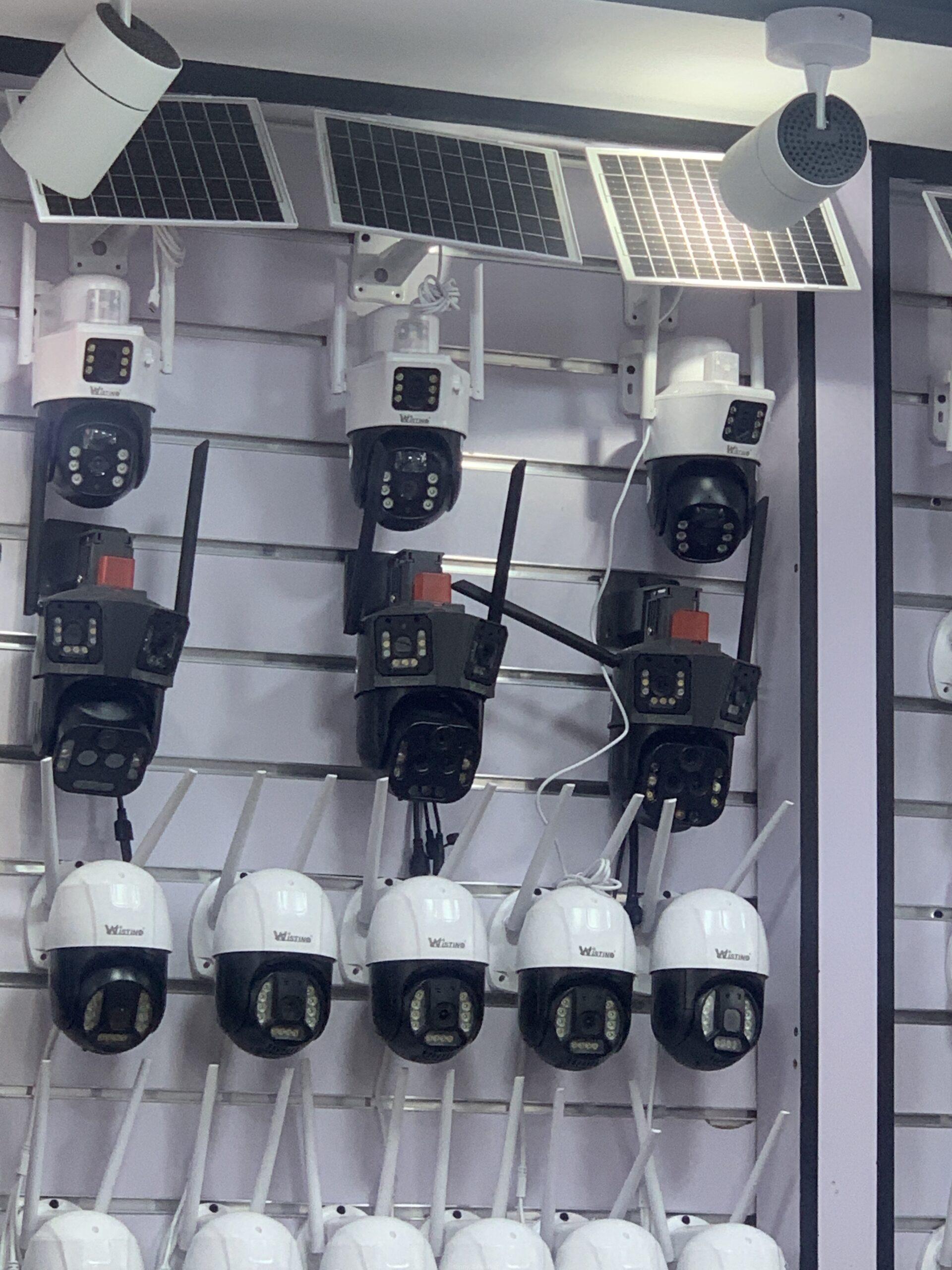 Solar security cameras Ai