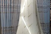 Heavy curtains and nets