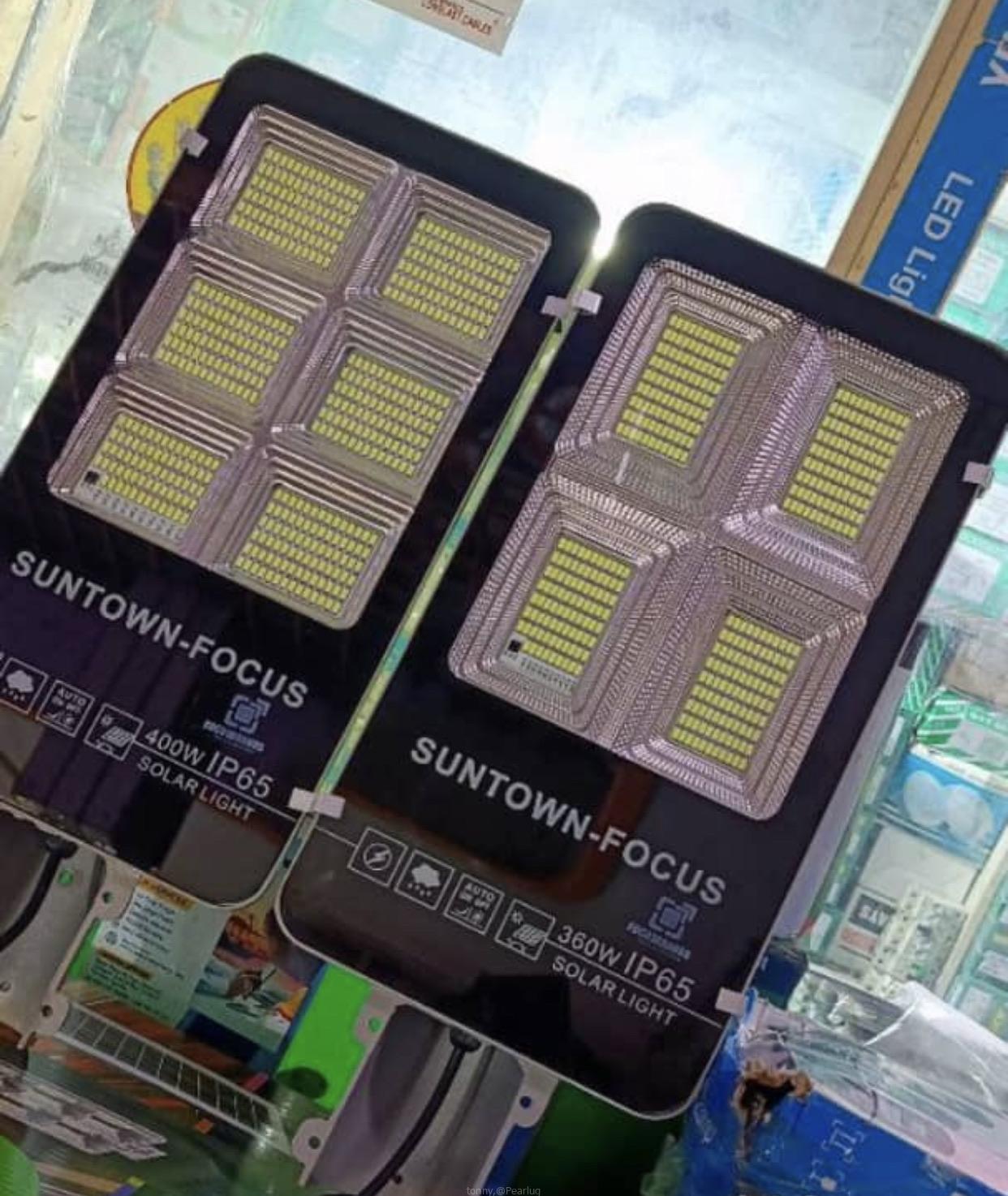 Solar street lights