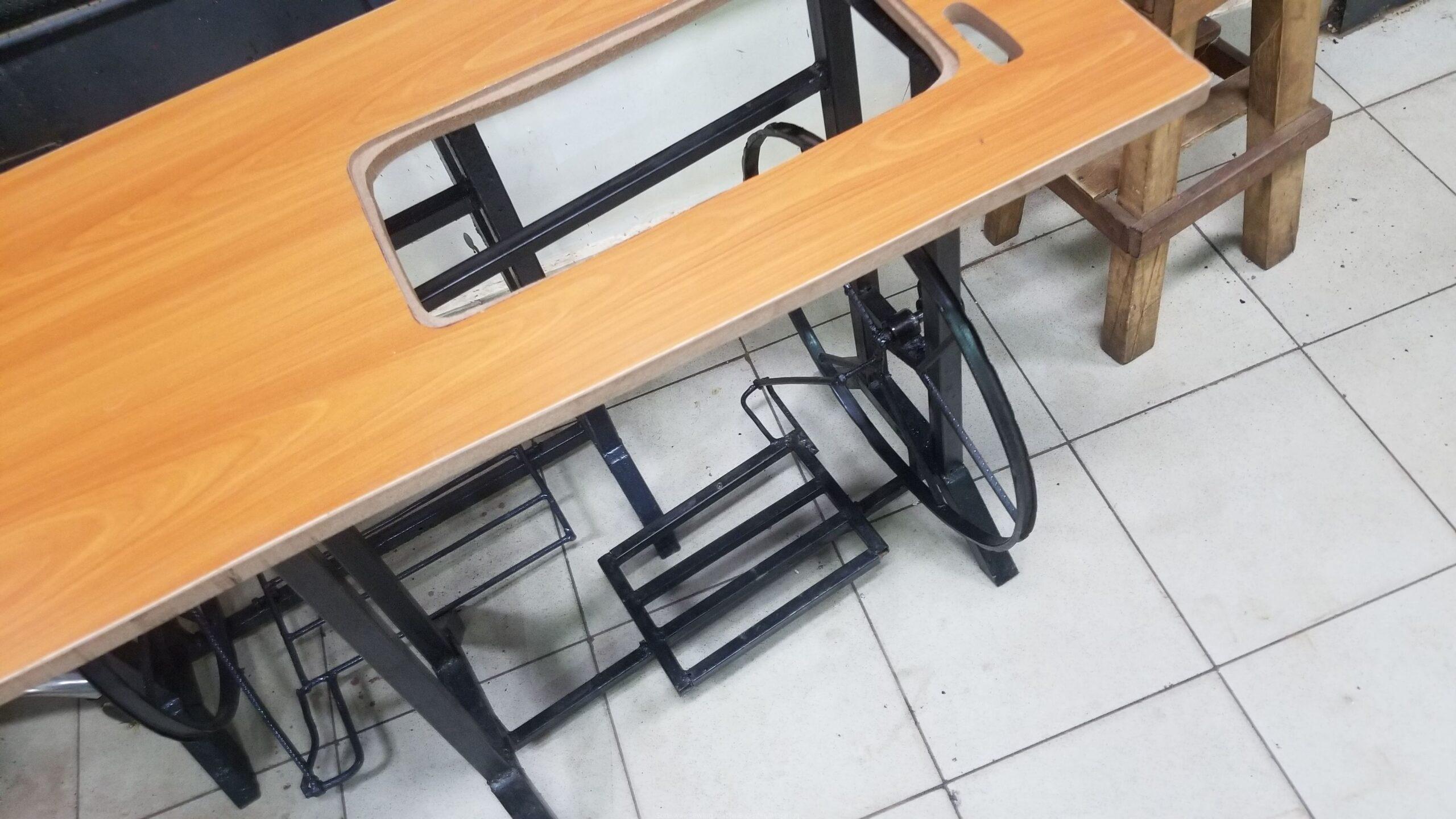 Local stand for sewing machine