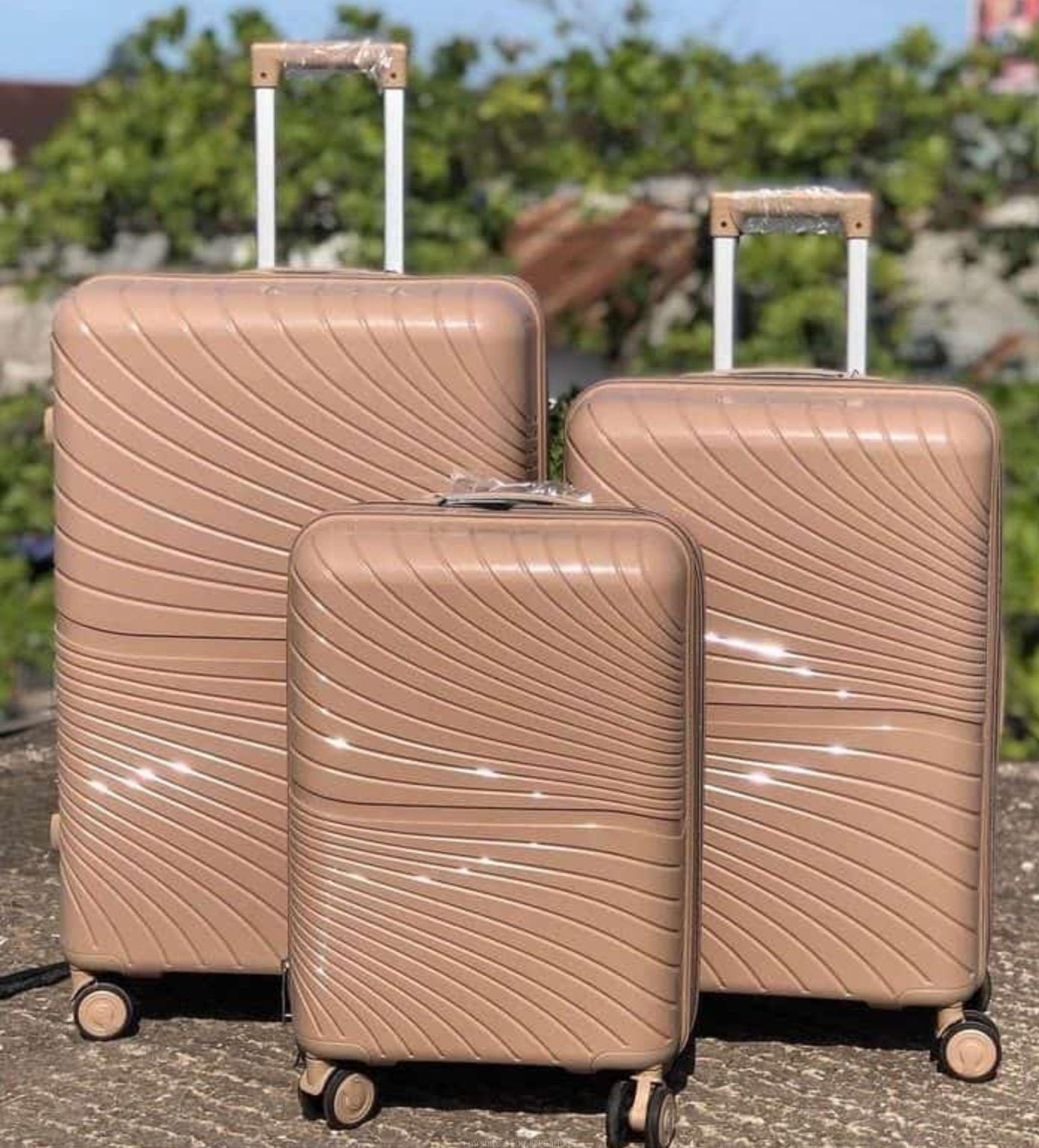 Rubber suitcases