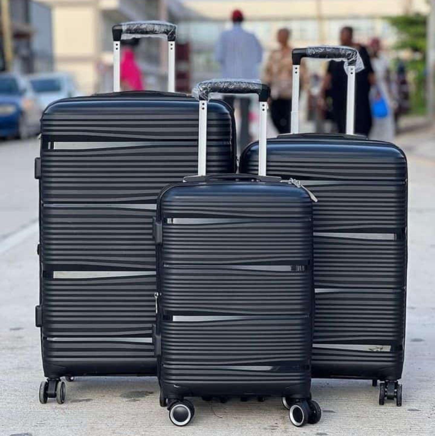 Rubber suitcases