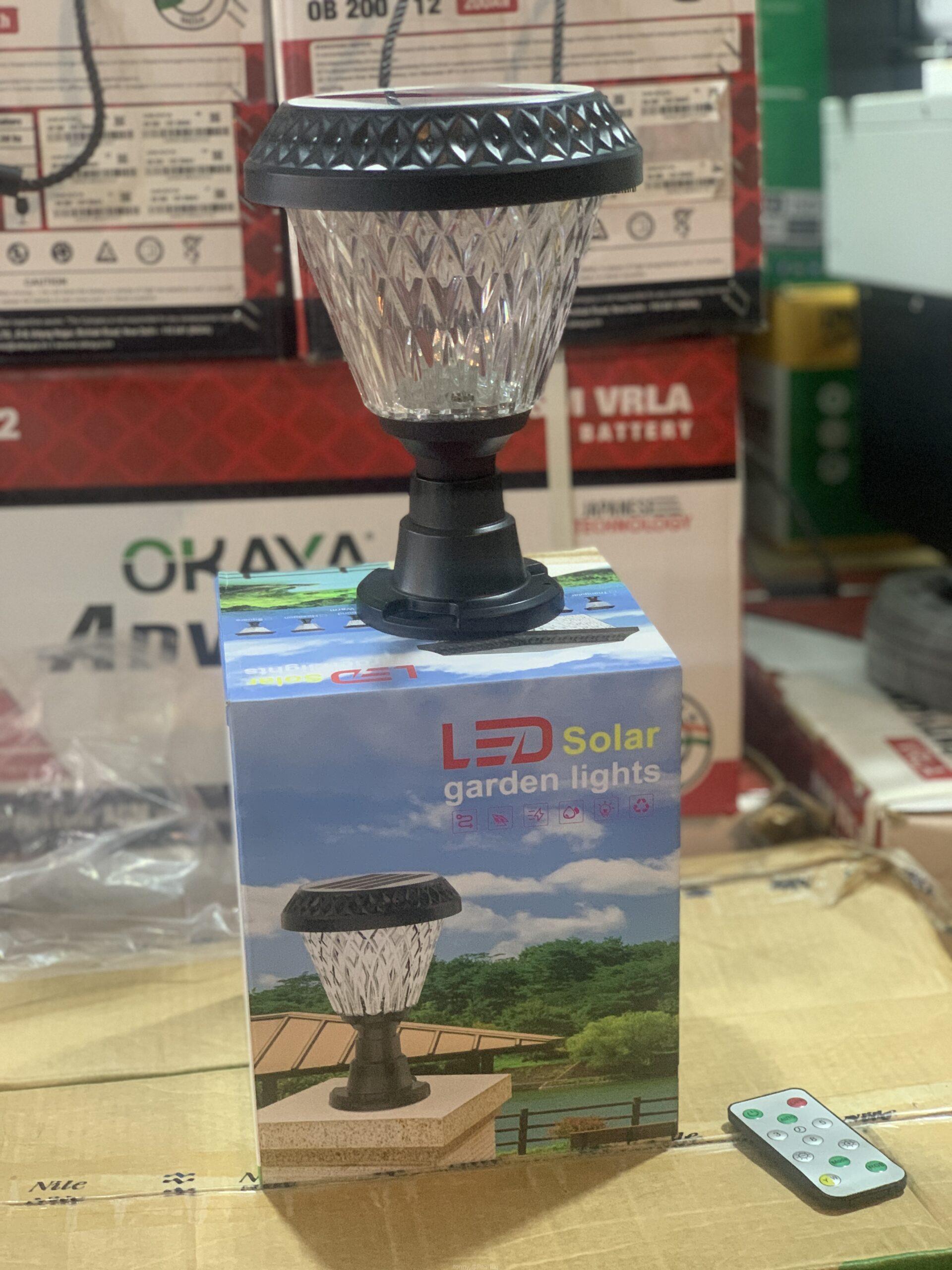 Solar garden lights