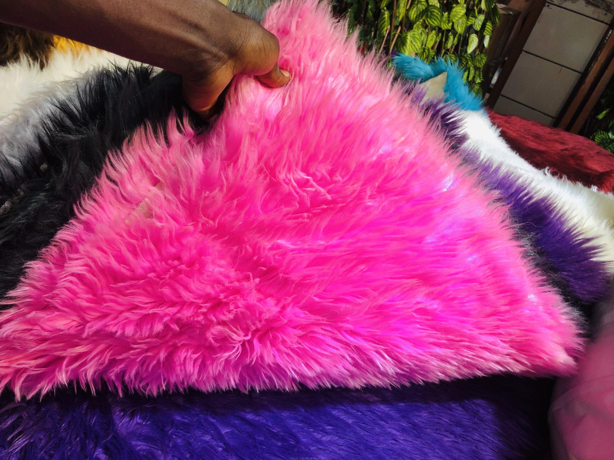 Fluffy carpet