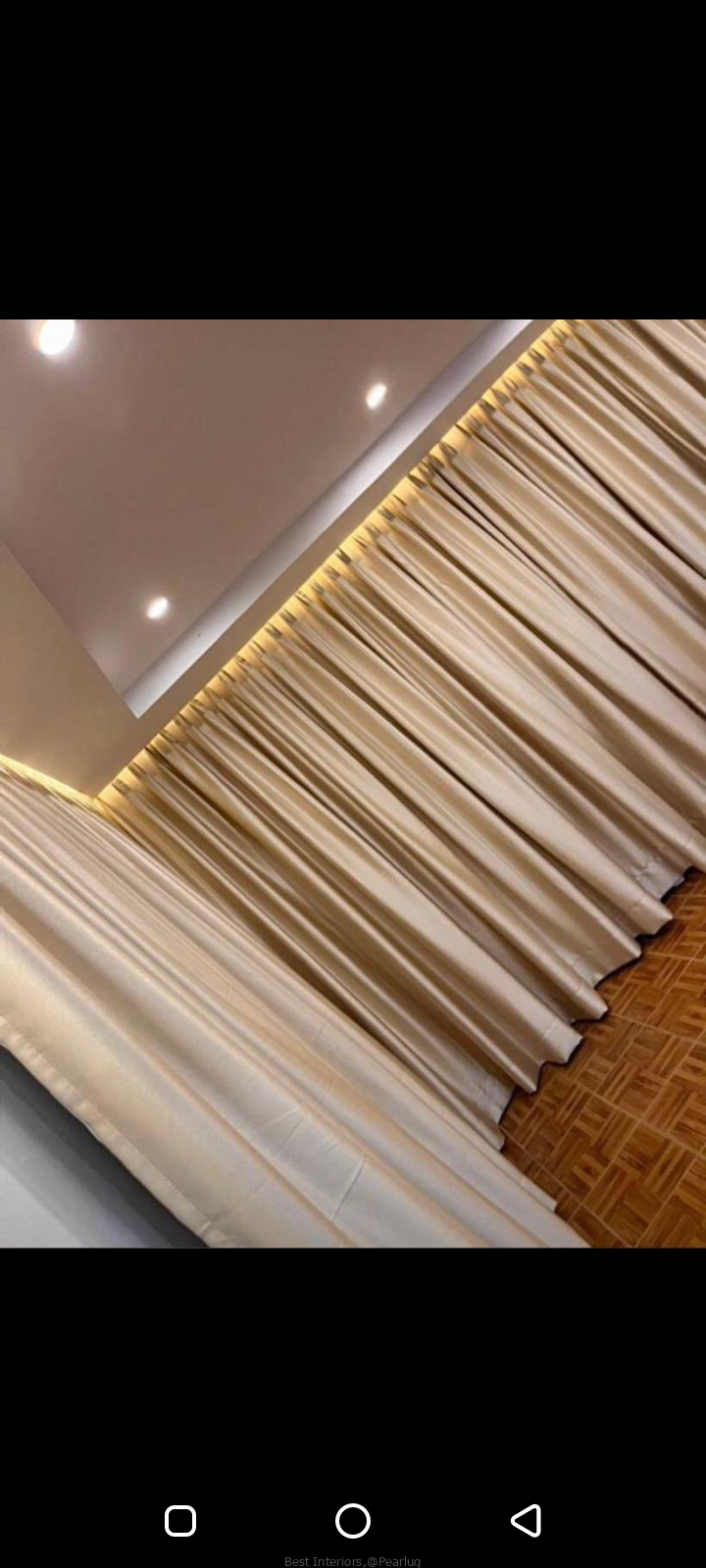 Modern curtains
