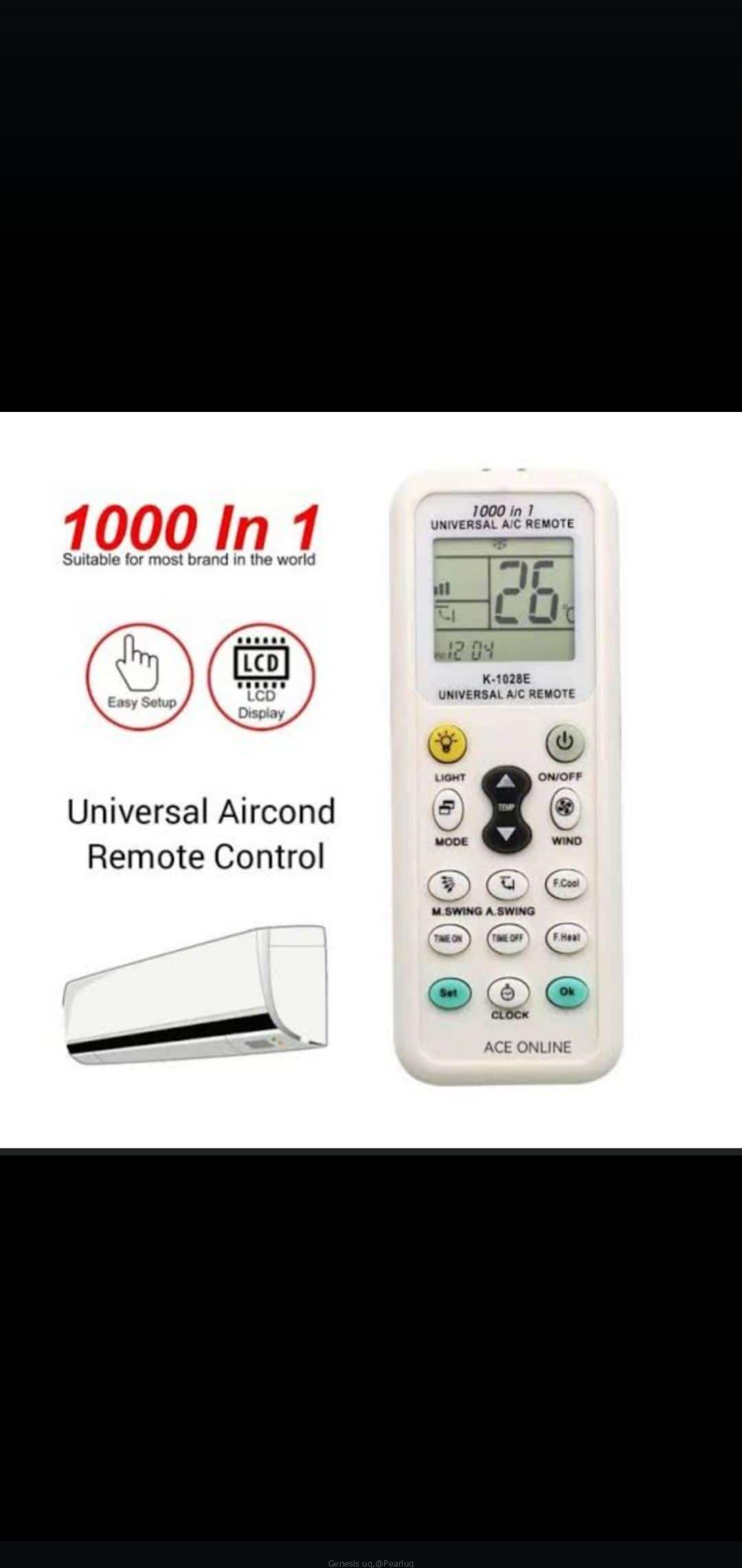 Ac universal remote