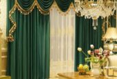Curtains and carpets