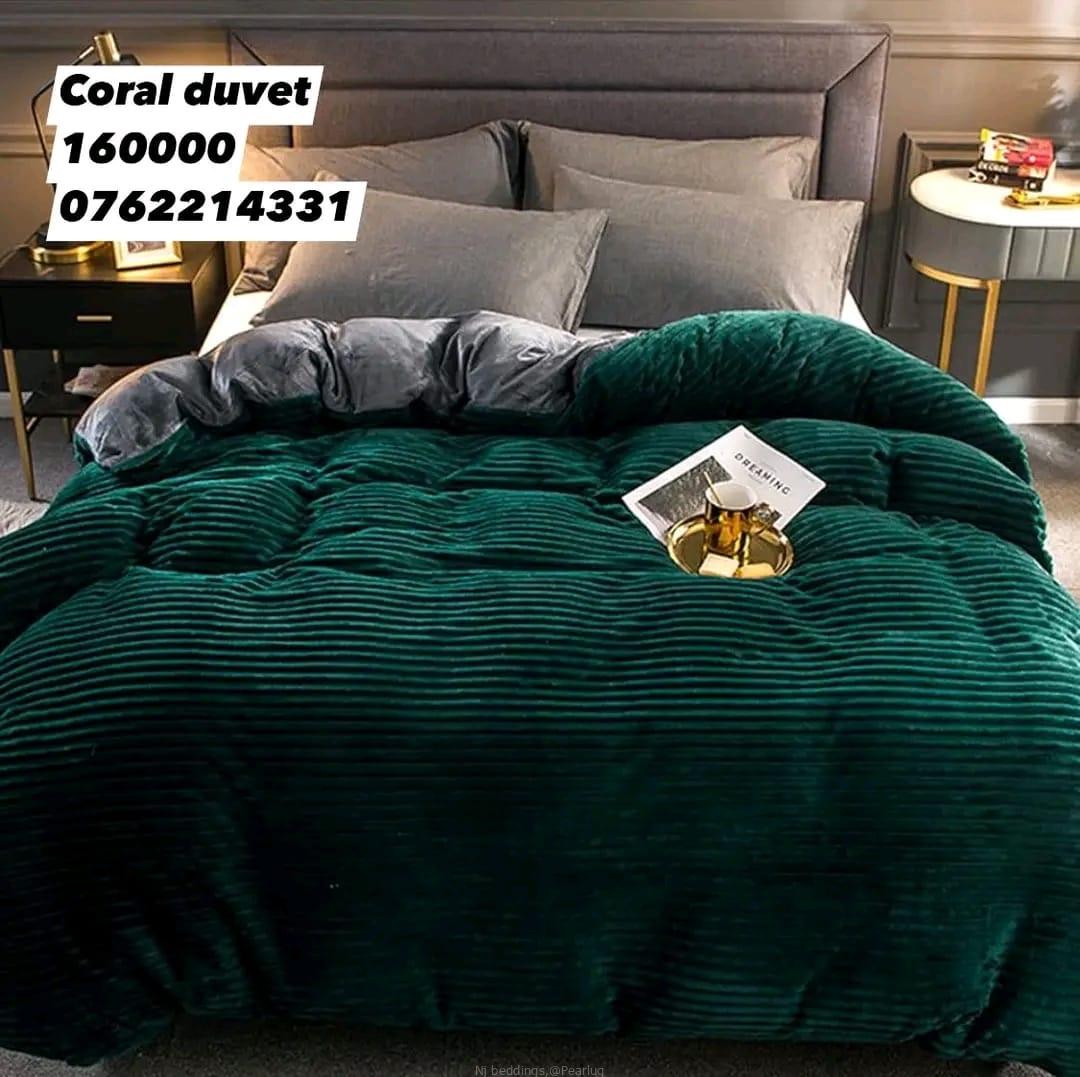 Coral duvet