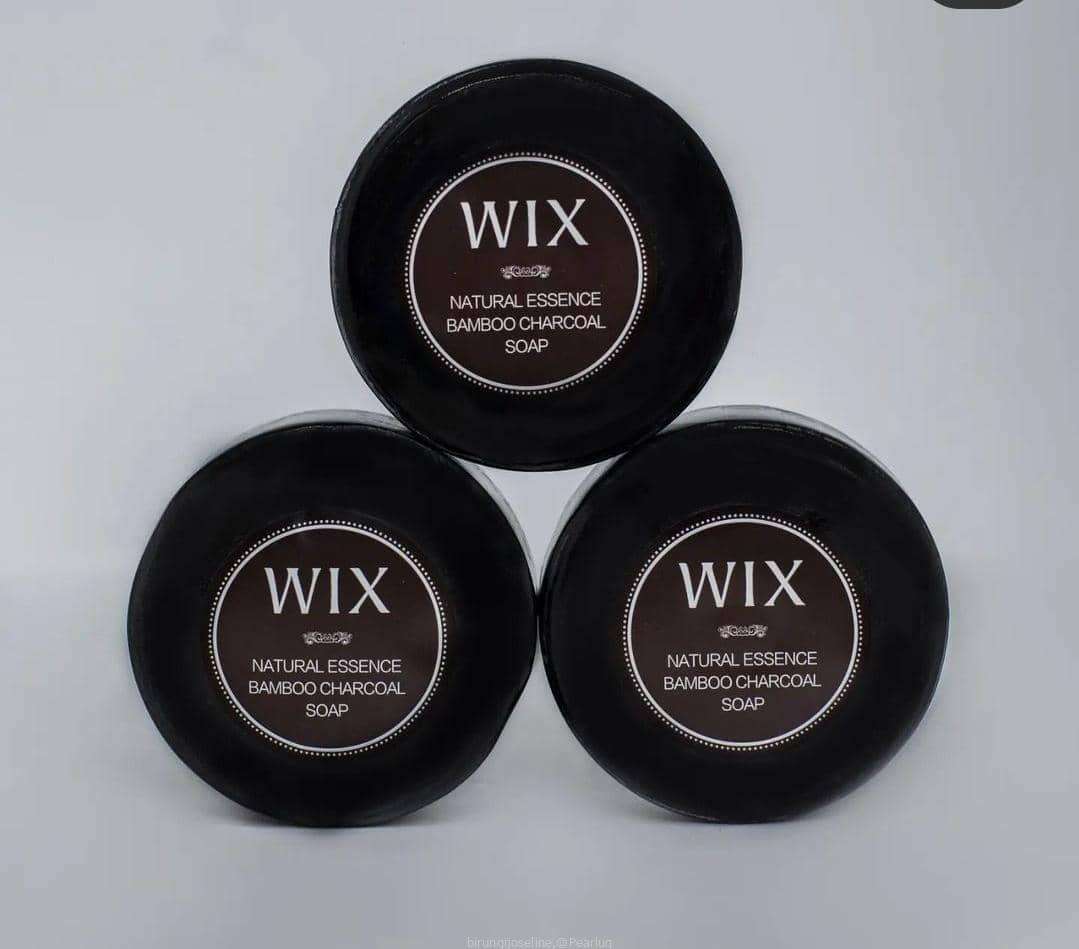 +wix+ natural essence bamboo charcoal soap