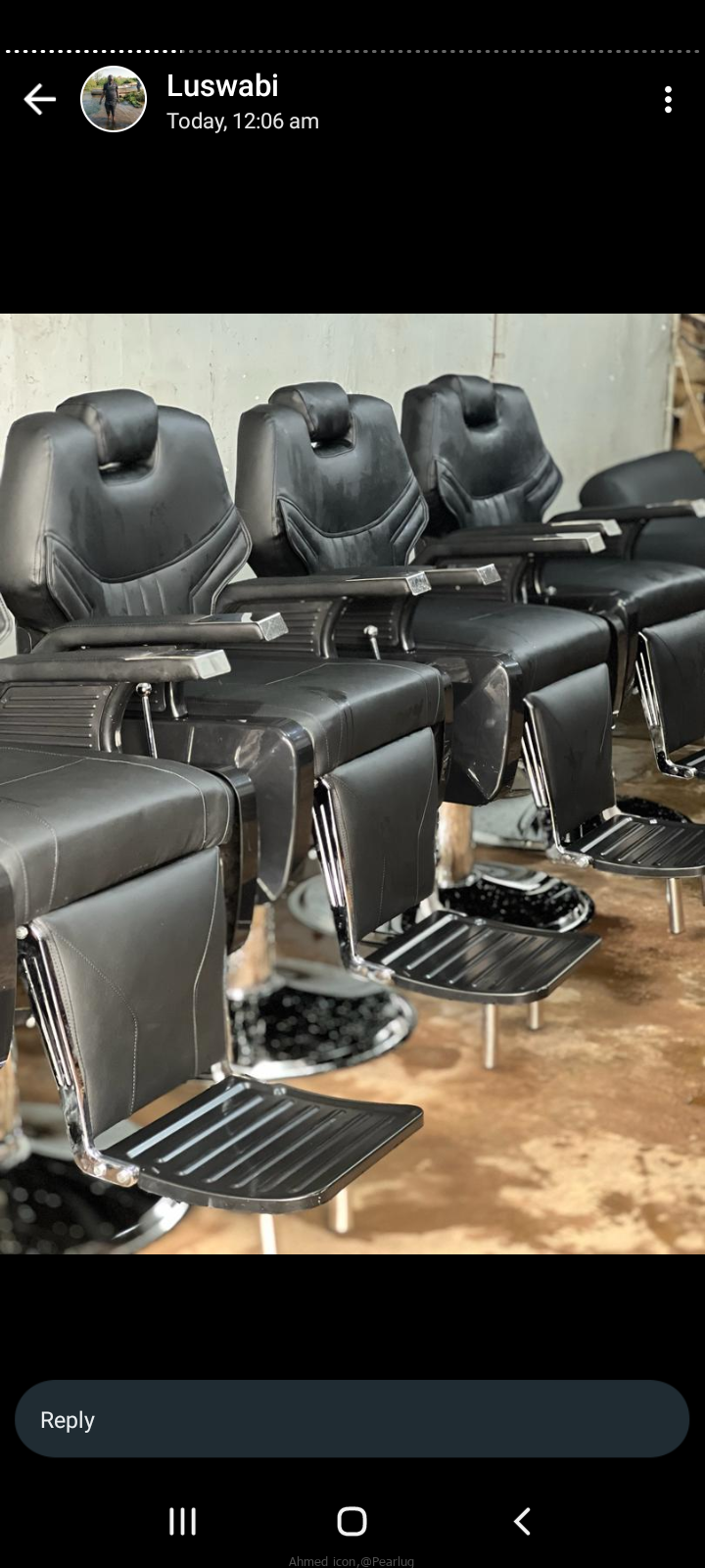 Barber chair